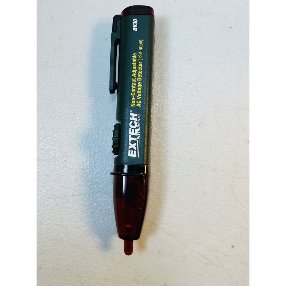 EXTECH DV30 Tester Non-Contact Adjustable AC Voltage Detector (12V-600V)